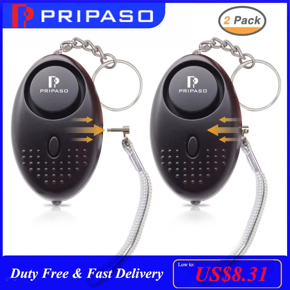 ДБ безопасность Личная сигнализация брелок для женщин детей девочек самооборона