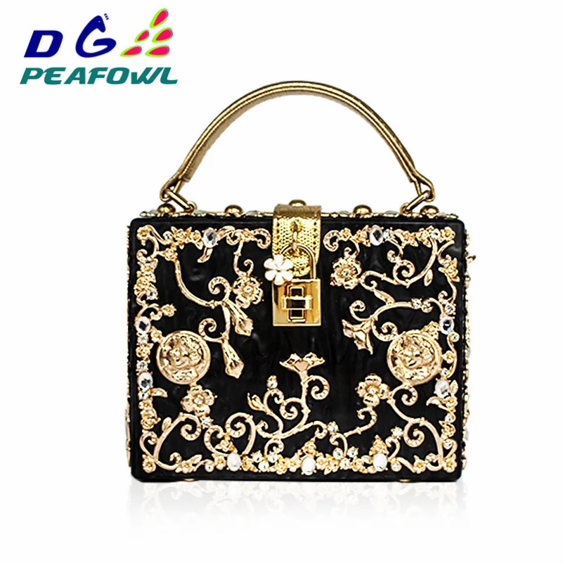 

Luxury Ladies Acrylic Handbags Crossbody Shoulder Clutch Bags Designer Bolsas Feminina Messenger Women Crystal Evening Bag