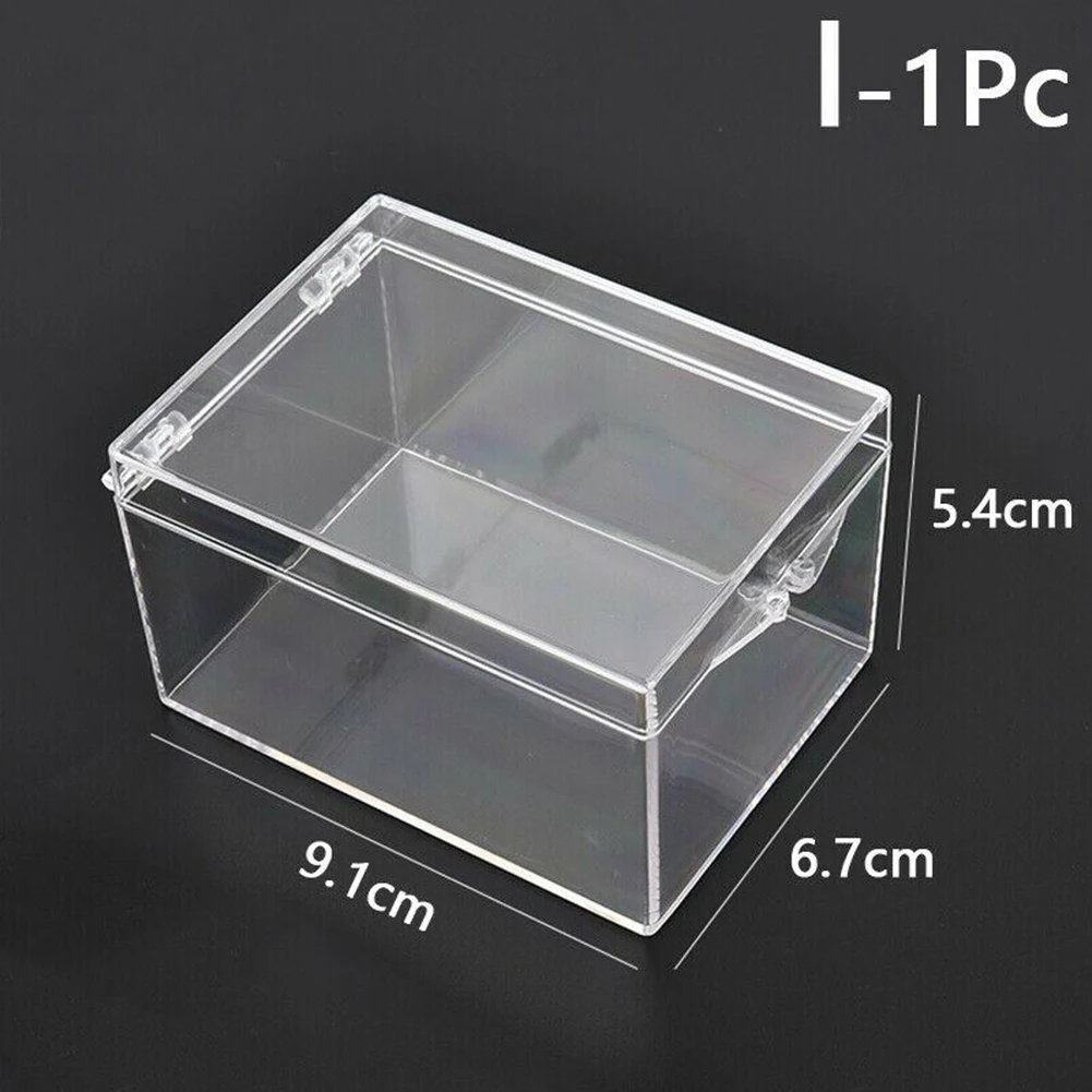 

Many Sizes Plastic Box Transparent Small Box Rectangular Insect Shell Specimen Collection Display Box Desktop Storage Box