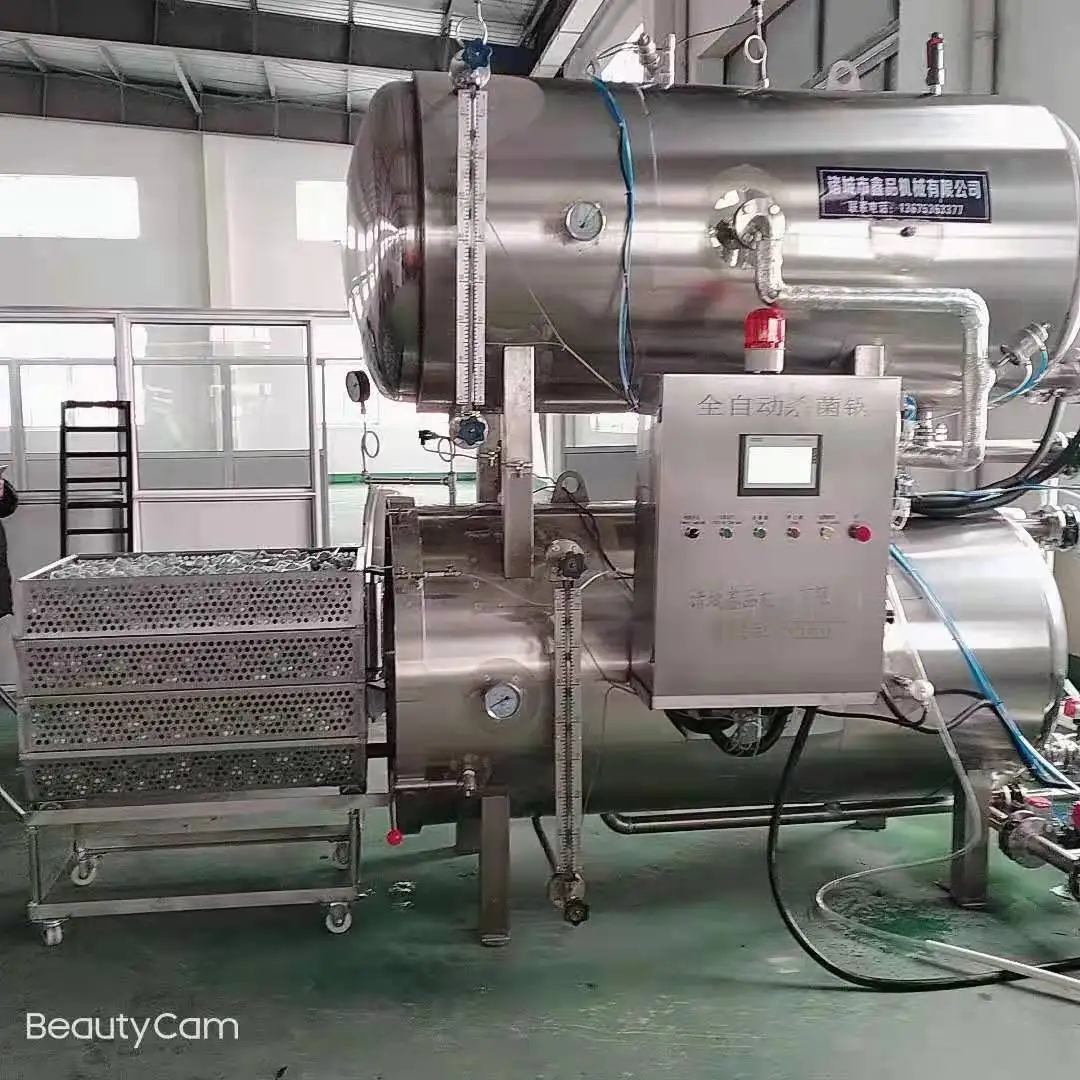 Пищевой автоклав CAN/автоклавная машина для упаковки влажной еды