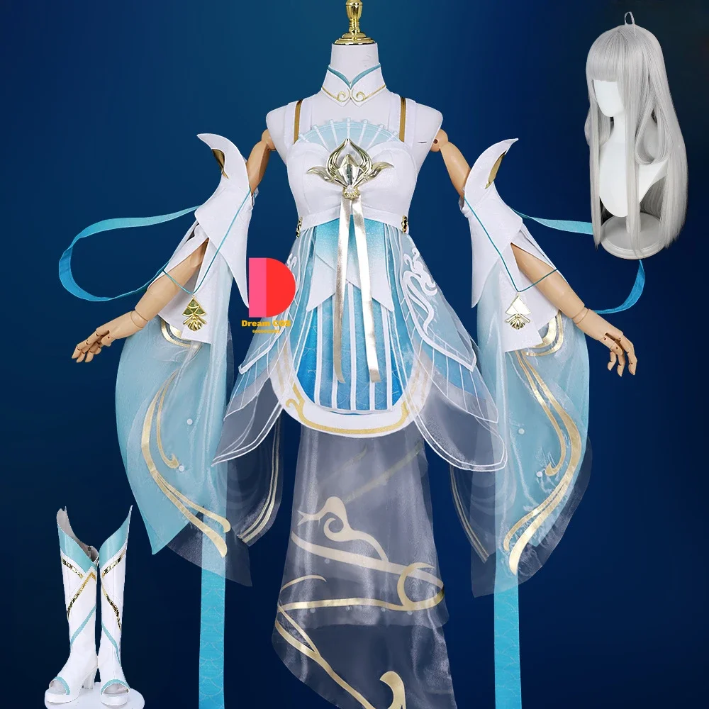 Костюм для косплея Honor of Kings Xi Shi высококачественная одежда аксессуары платьев