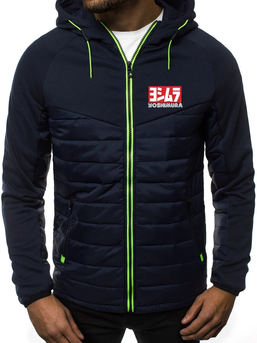 2024 Осенняя брендовая Повседневная стильная мужская куртка Yoshimura с капюшоном