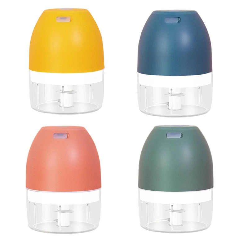 

Electric Garlic Machine Chopper,USB Food Meat Wireless Processor Onion Blenders Grinder Slicer Kitchen Tool 150ML