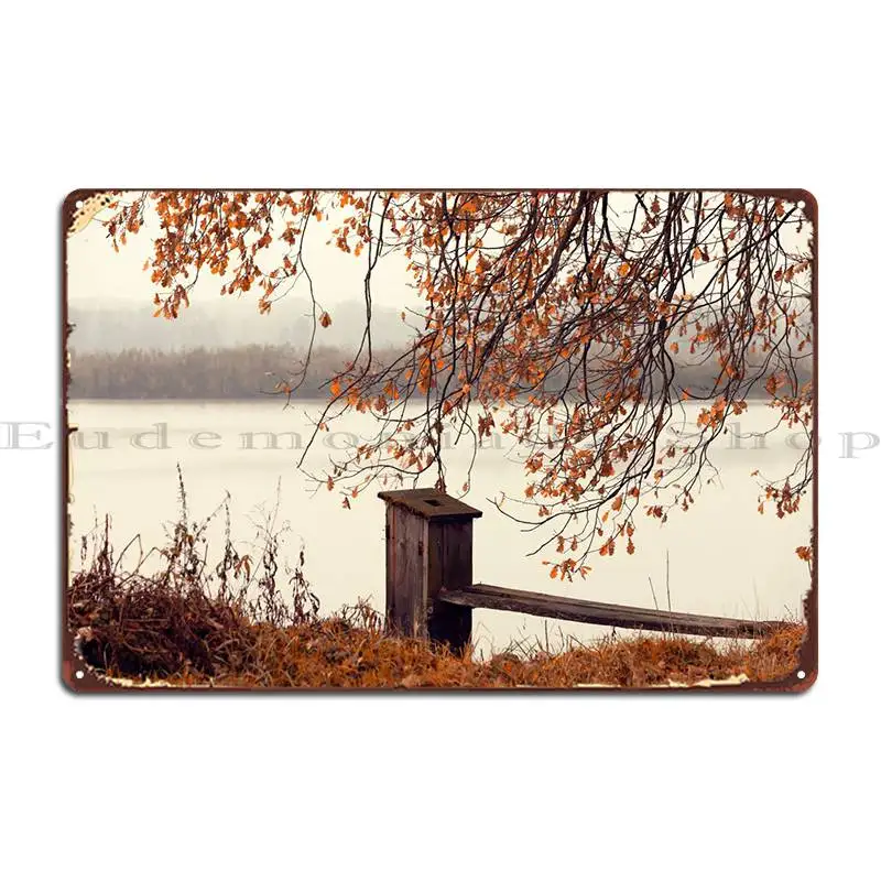 

Туманный осенне-утренний металлический знак вечерние Club Настенный декор персонаж барная пещера жестяной знак плакат