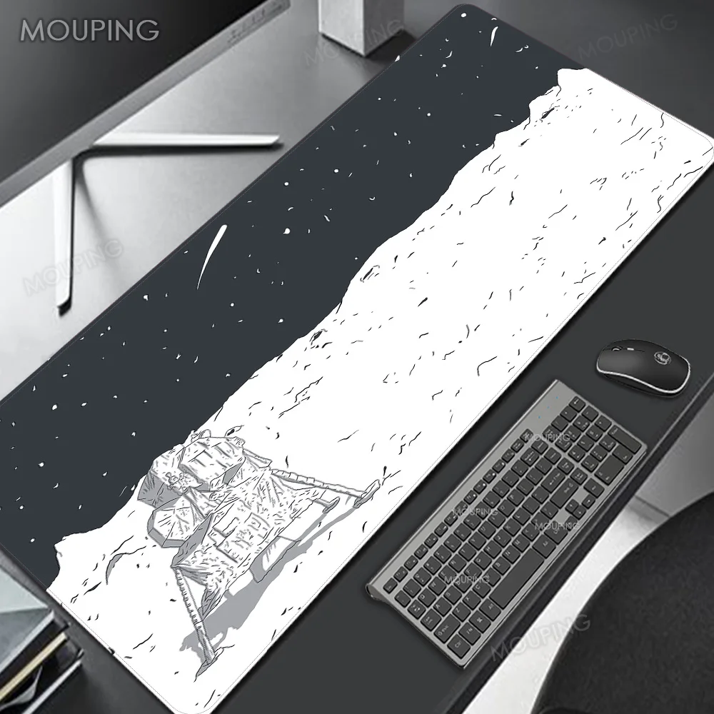 

Aesthetic Mouse Pad Company Desk Mat Space 900x400 Mousepad Personalized 80*30 Purple Desktop Mat Large for Mechanical Keyboard