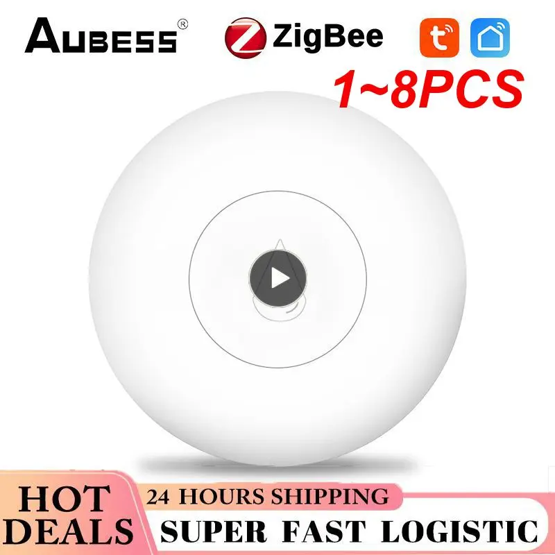 

1-8 шт., датчик утечки воды ZigBee, с приложением