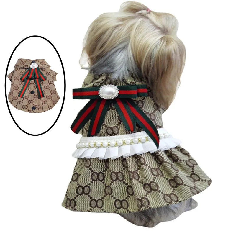 

Cat Dress Woman Pet Dress Teddy Bichon Pitbull Cat Couple Shirt Dog Clothes Dog Dress
