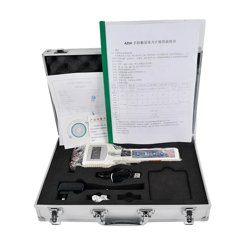 EZSH-10K Ручной цифровой портативный тензиометр Электронный измерительный прибор