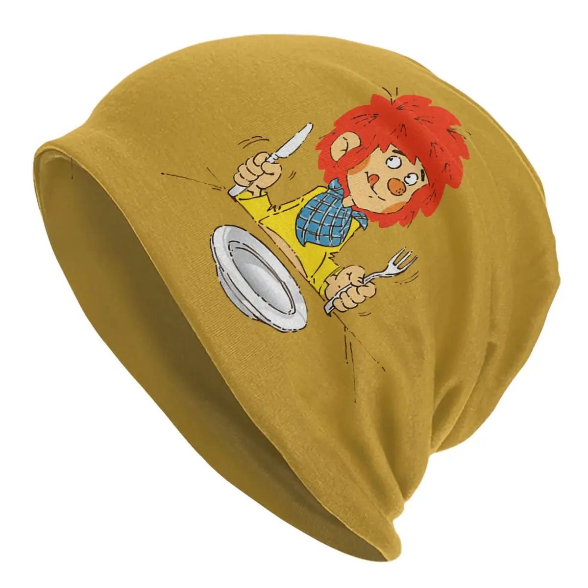 

Bonnet Hats Pumuckl Men Women's Thin Hat Delicious Autumn Spring Warm Cap Hip Hop Skullies Beanies Caps