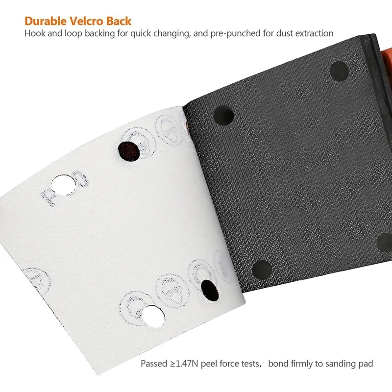 

30Pcs Square Sandpaper Sanding Paper Sheet 95X185mm Sander Hook Loop Disc Abrasive Tools For Wood Polishing Tools