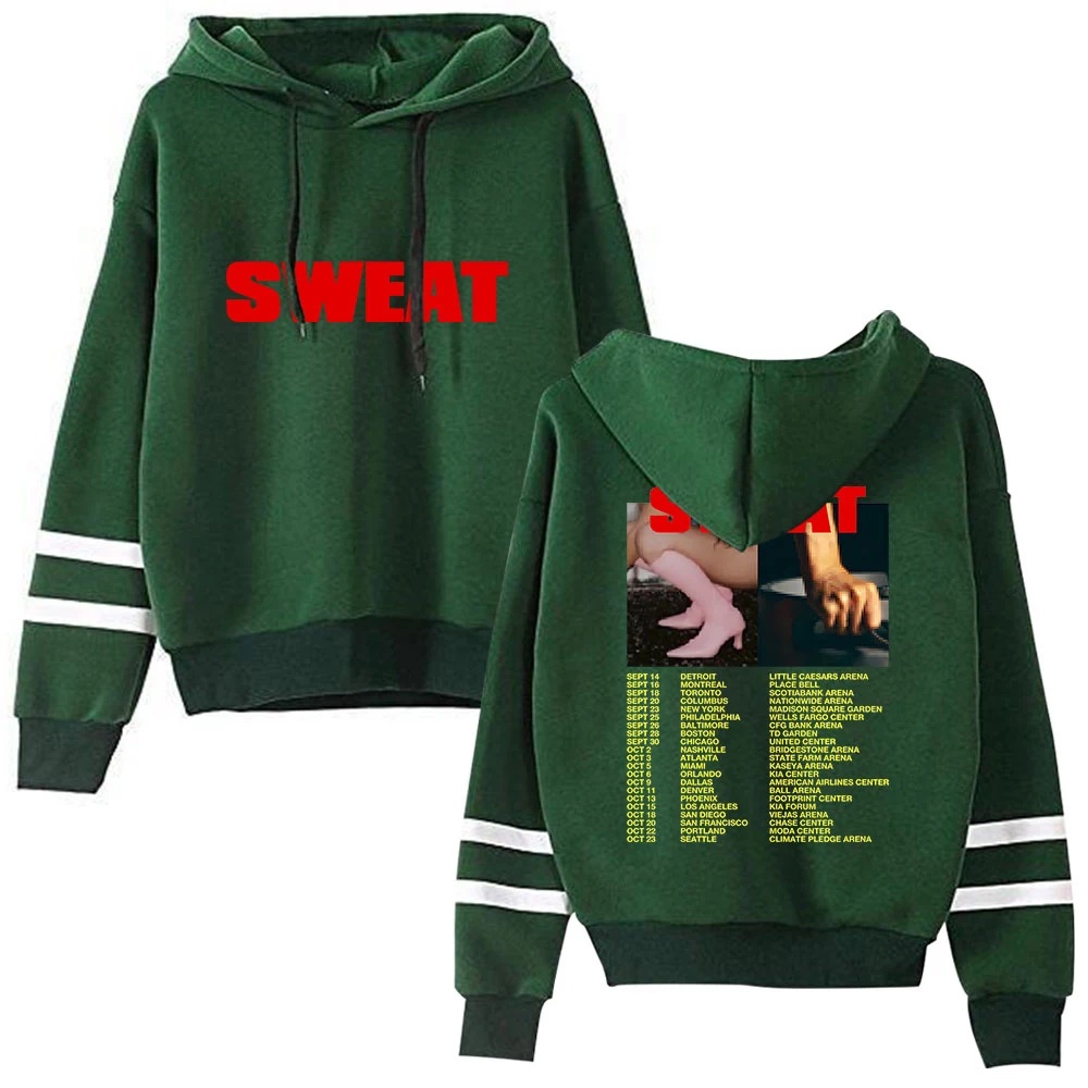 Charli XCX Sweat Tour Винтаж 90-х годов пуловер с капюшоном Merch толстовка модный свитшот