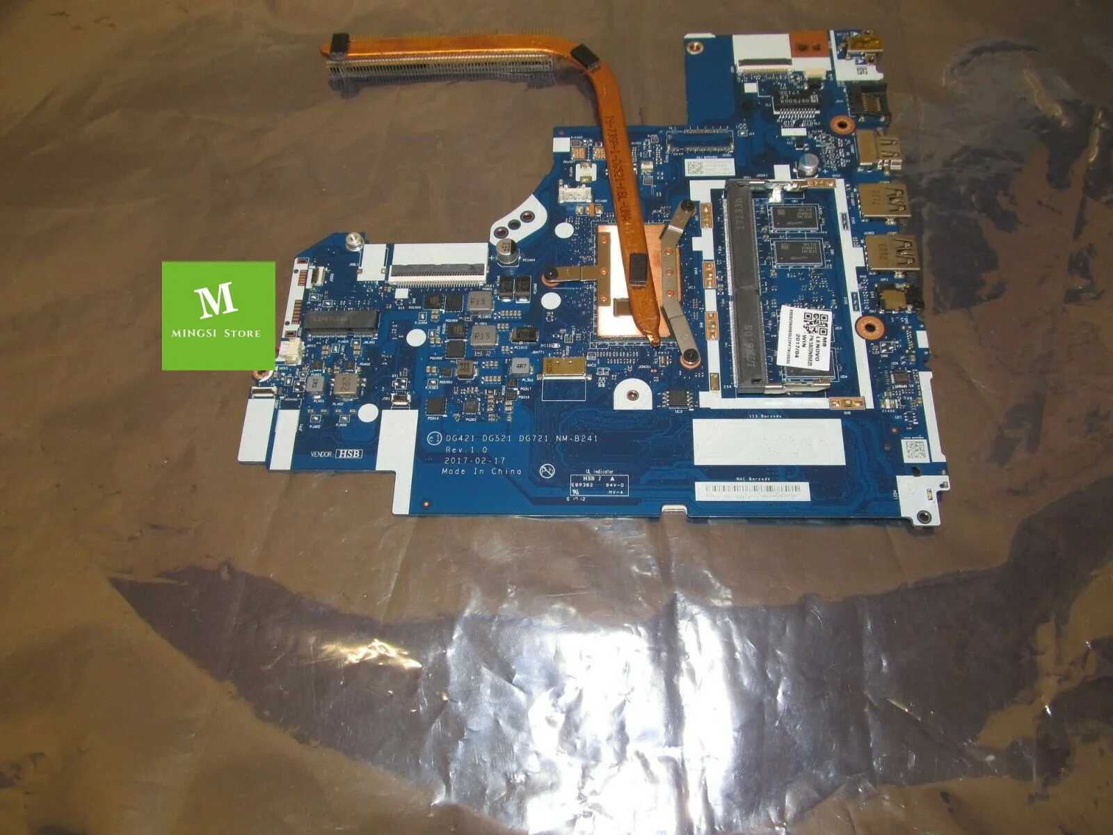 

Материнская плата для Lenovo IdeaPad 320-15IKB 80XN 520-15ISK i5-7200U 5B20N86835 NM-B241 без радиатора