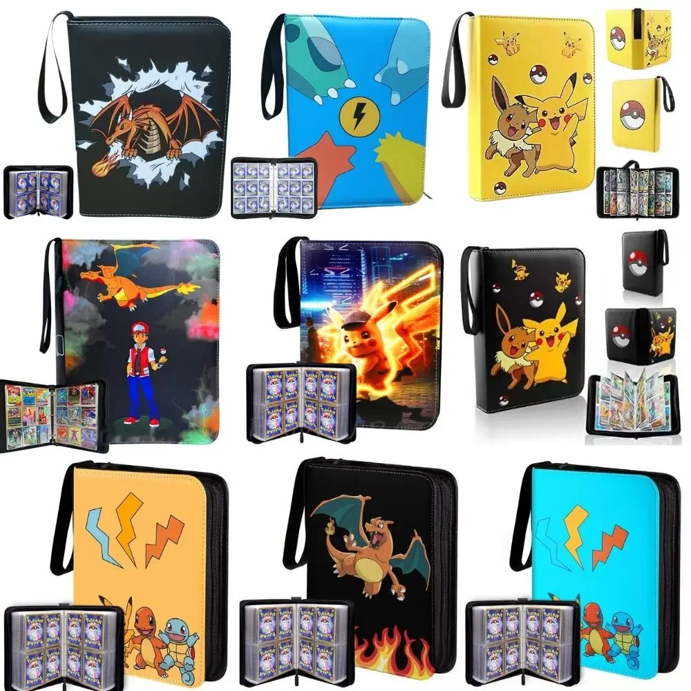 

2022 карты Pokemon 50-400 шт. держатель Альбом игрушки для детей коллекционный альбом книга играющая карточка игра Pokemon Go
