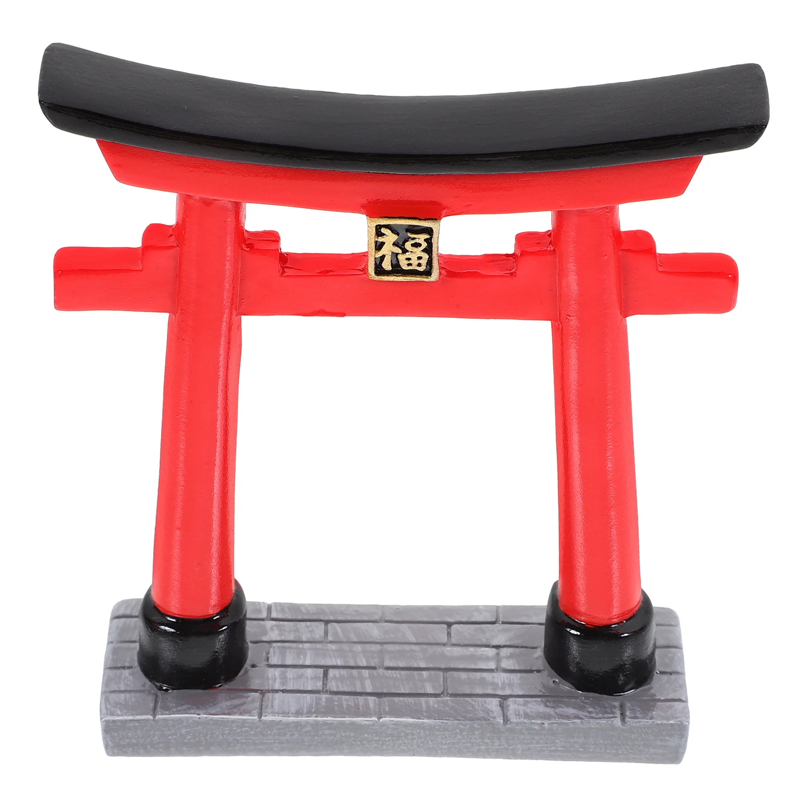 Храм Тorii ворота аквариум украшает бонсай открытый декор смола садовые поделки