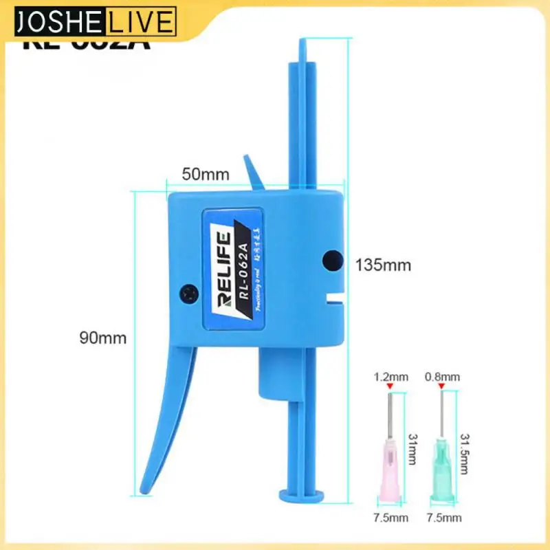 

Ergonomic Design Welding Oil Booster Putter For Large Capacity Auxiliary Abs Needle Booster Portable Tools Easy To Discharge