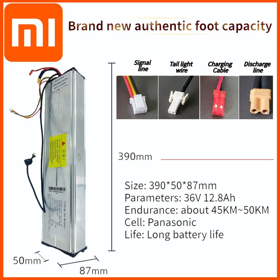 

36V Xiaomi 10000mAh high-capacity and durable battery pack 10Ah/20Ah/30Ah is suitable for Xiaomi M365 Pro battery