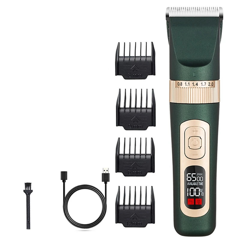 

Pet Shaver Set Multi-Functional Charging Clipper Dog Cat Armor Grinder Shaving Foot Hair Knife Fader