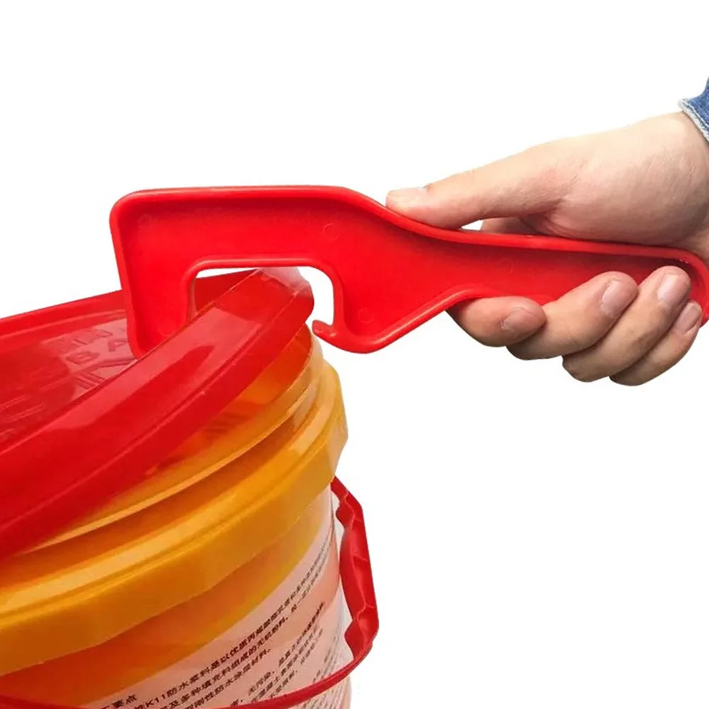 

1Pc Plastic Lid Opener Plastic Gallon Bucket Pail Paint Barrel Lid Can Opener Opening Tool For Home Office Brew Beer Supplier