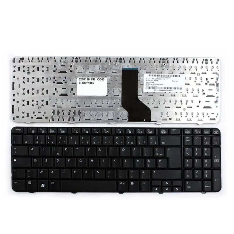 AZERTY FR Французская клавиатура для HP Compaq Presario CQ60 G60 CQ60Z G60T CQ60-100 CQ60-200 CQ60-300 CQ60-400 CQ60-xxx