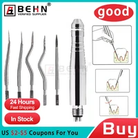 dental tooth extraction surgery instruments turbine pneumatic elevator set tools with 5 tip for clinic dentistry tools material