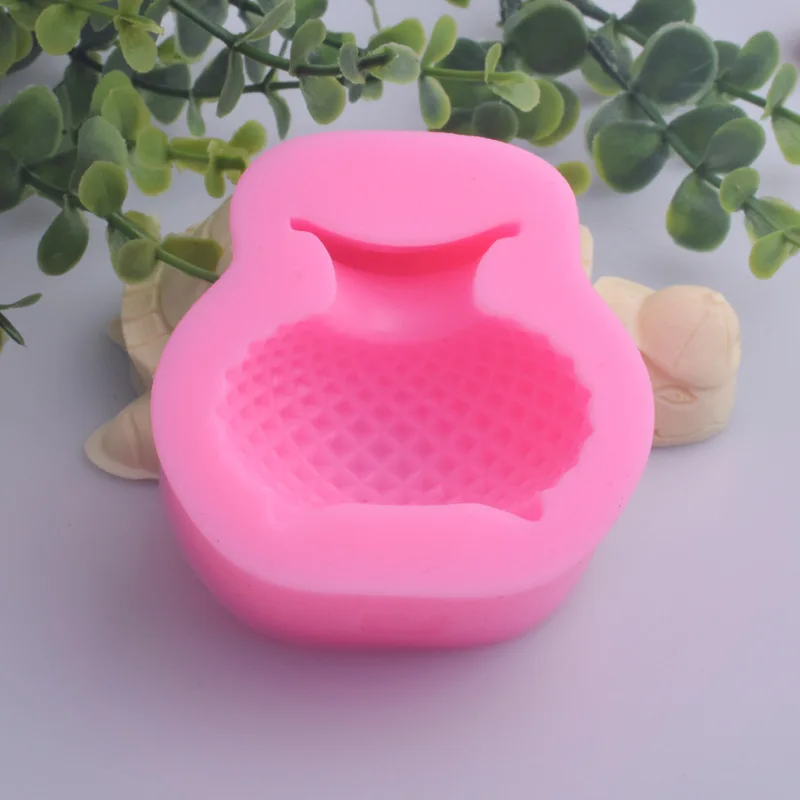 3D мультяшная ваза силиконовая форма поверхность суккулент растение цветок