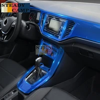 for volkswagen t roc 2019 2021 car interior center console transparent tpu protective film anti scratch repair film accessories