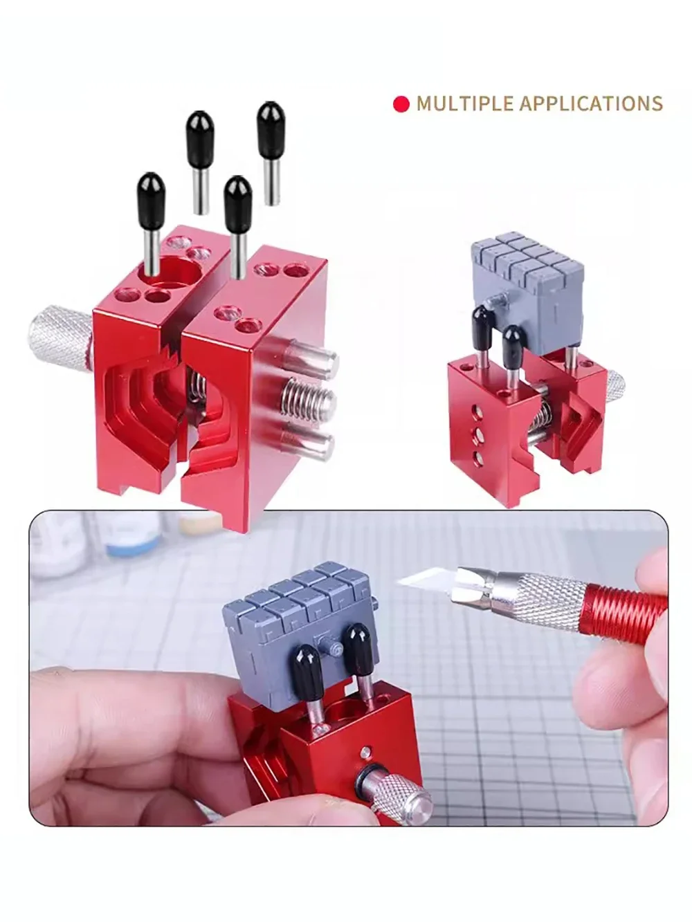 Многофункциональные ручные мини-тиски из сплава миниатюрные модели солдат