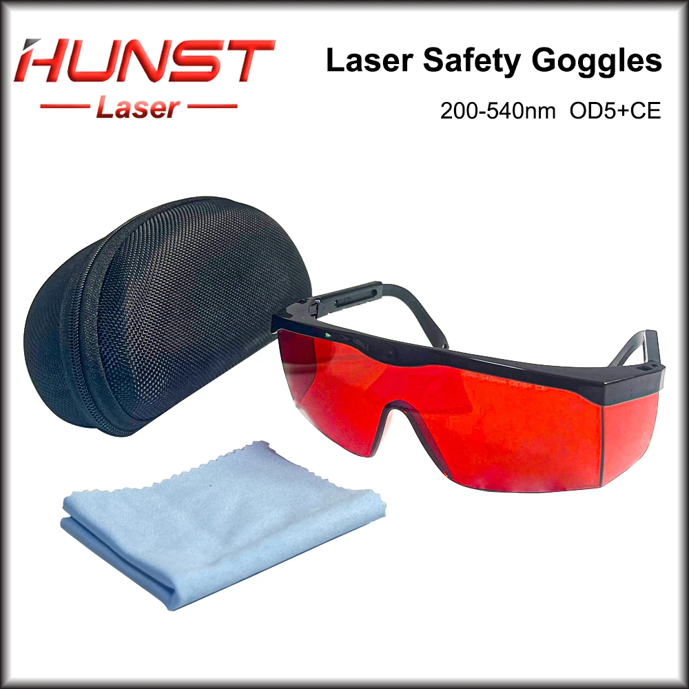 Лазерные защитные очки HUNST, очки с защитой от УФ-излучения, удаления волос и пыли,-нм, очки CE OD5