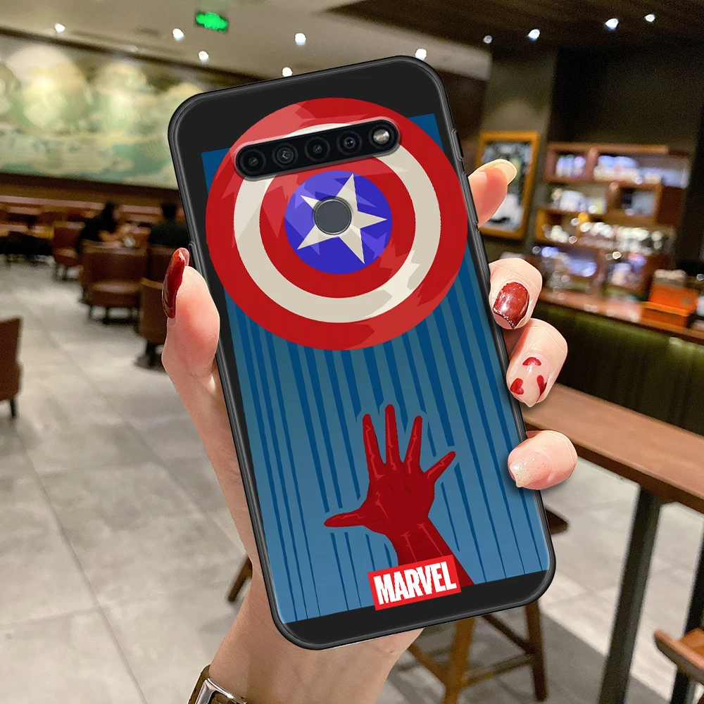 Чехол для телефона с принтом Marvel Fans Man мягкий чехол LG K61 G7 K42 G8 ThinQ Q61 K41s K50 K52 K51s G6 K71 Q52