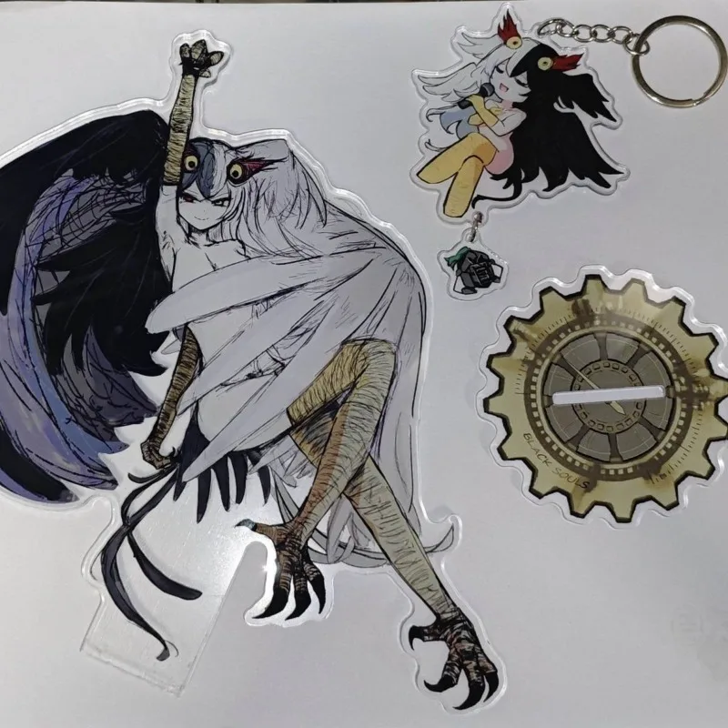 Фото Фигурки BLACKSOULS Dodo: акриловая подставка и брелок, креативная коллекционная подвеска, аксессуары для сумок, изысканная модель, милый подарок №2