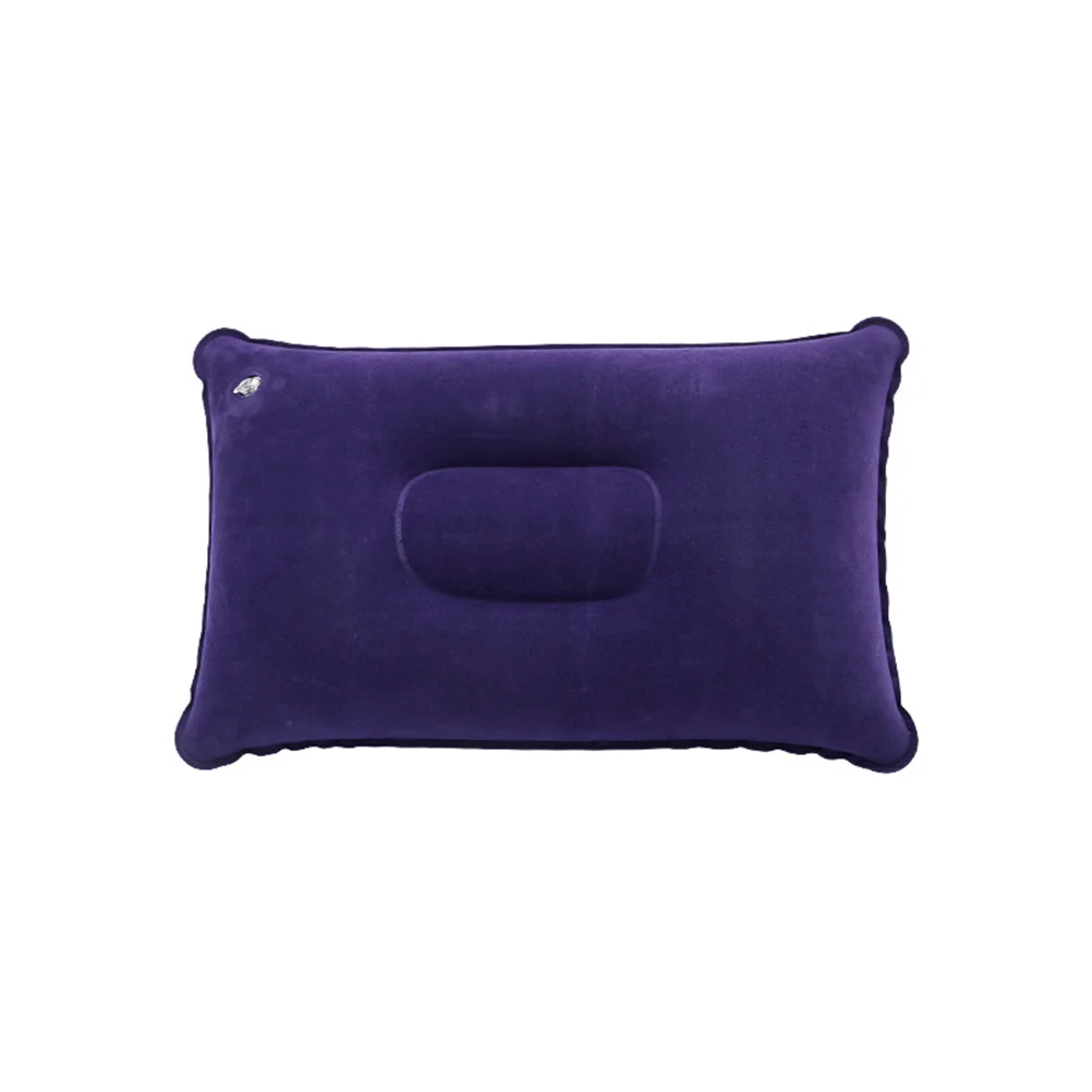 

4PCS Portable Outdoor Travel Camping Square PVC Flocking Inflatable Pillow
