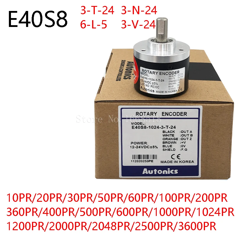 

Роторный энкодер E40S8-1000-3-T-24