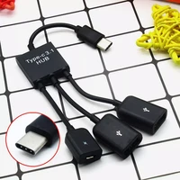 hub adapter professional otg portable type c usb cable converter for mobile phone