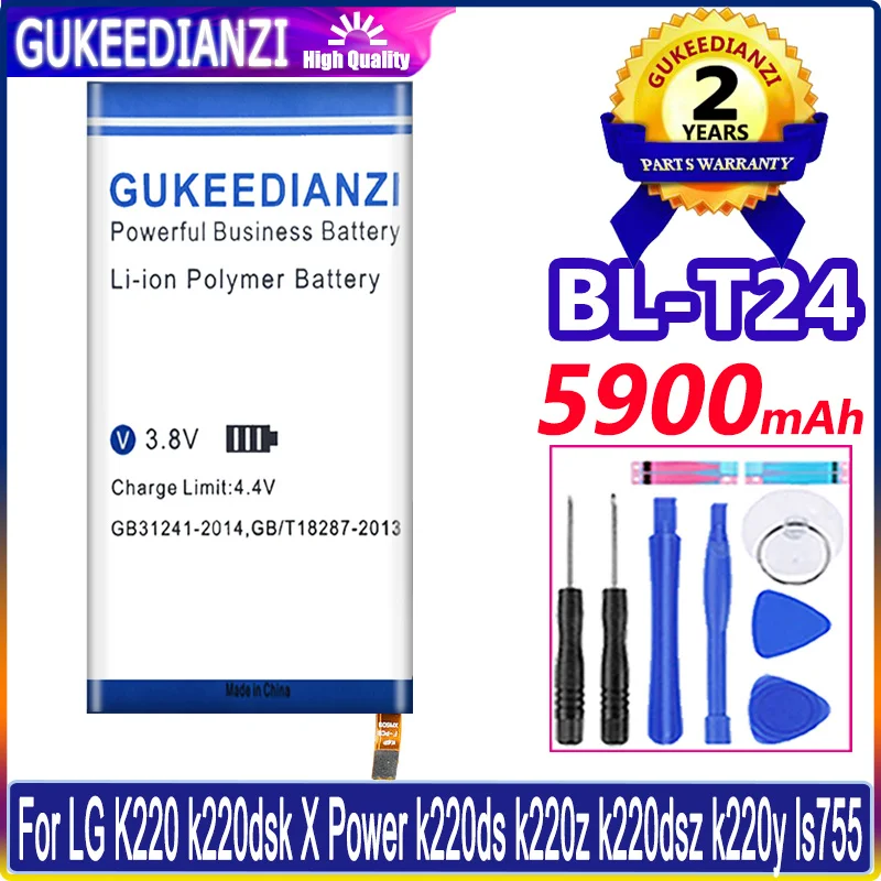 BL-T24 5900 мАч Аккумулятор для LG K220 X Power K220ds K220dsk K220dsz K220y K220z Ls755 BL T24