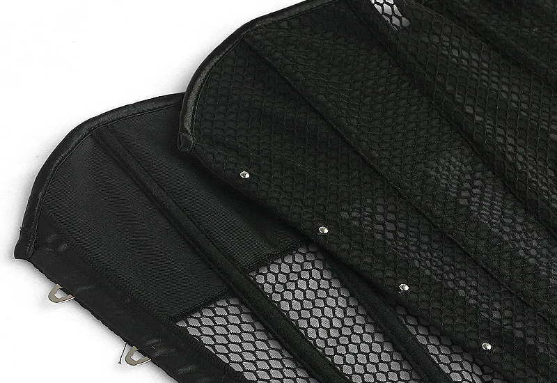 Прозрачный сетчатый корсет с открытыми плечами женский сексуальный блузка и