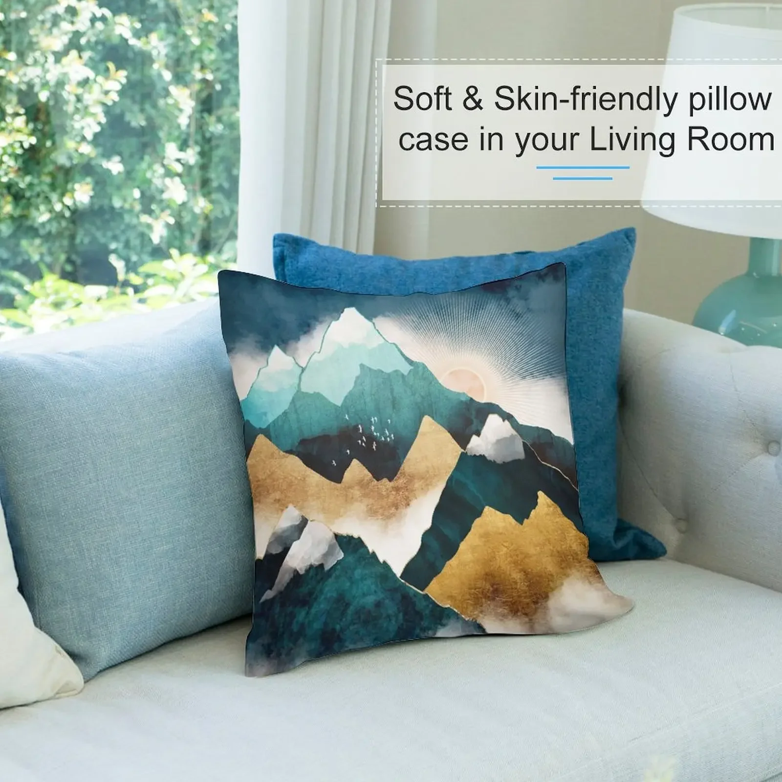 Декоративная подушка Daybreak Рождественская для дома наволочки кровати чехлы