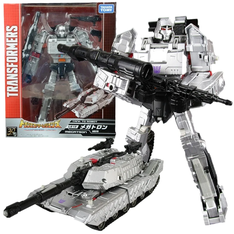 

Takara Tomy Genuine Transformers Toys LG13 Megatron Anime Action Figure Deformation Robot Toys For Boys Children Christmas Gift