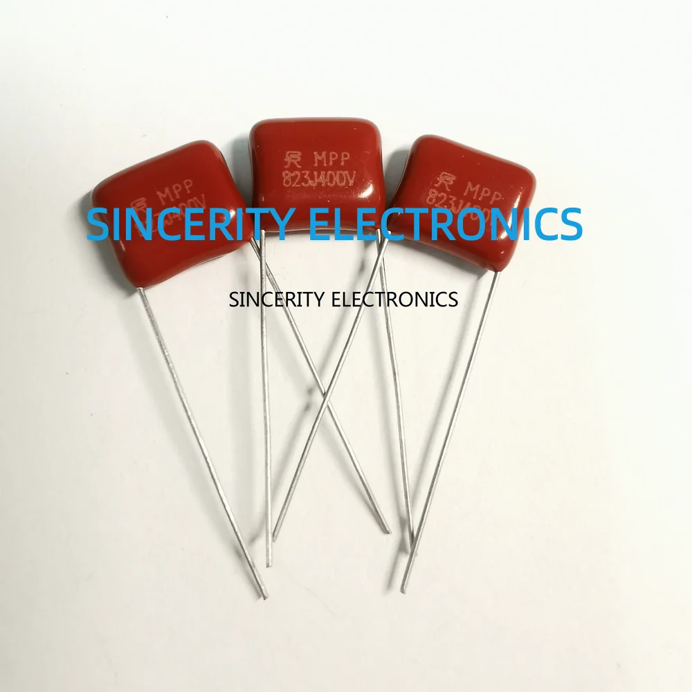 10 шт./лот CBB21 823J400VDC 0.082uF400VDC 82nF400VDC шаг мм Металлизированный Полипропиленовый
