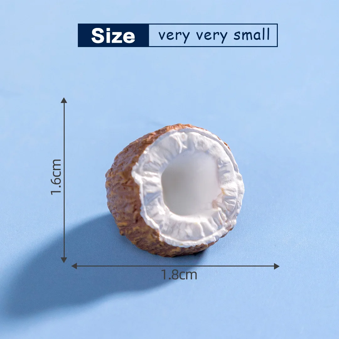 

Миниатюрные фигурки фруктов и драконов из резины