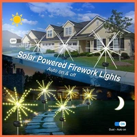 xiaomi fireworks solar light outdoor led waterproof string lights garden decor starburst lamps for grass lawn patio lights