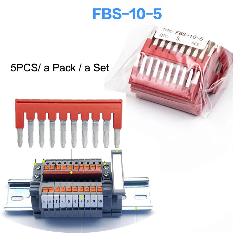 

Клеммные блоки Dealhola PTV 2,5 серого цвета