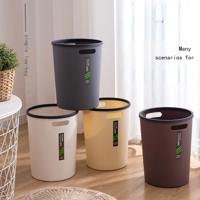 

Trash Can Large Capacity For Kitchen Bathroom Garbage Bin Bin Home Trash Can