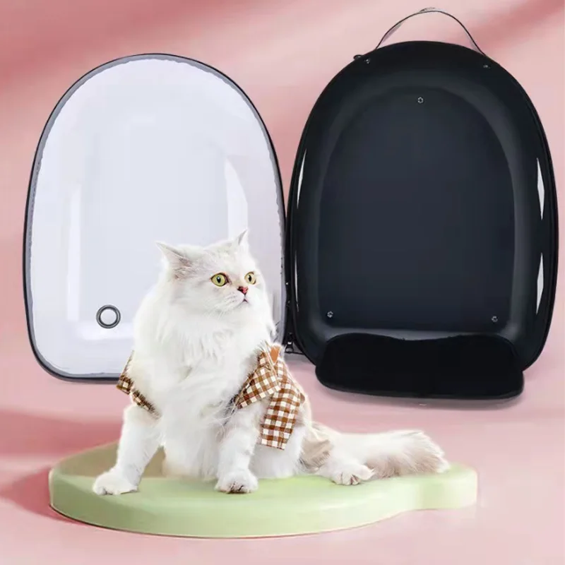 

Cat Bag Going Out Carrying Bag Space Capsule Pet Backpack Cat Cage Shoulder Transparent Cat School Bag Dog Bag