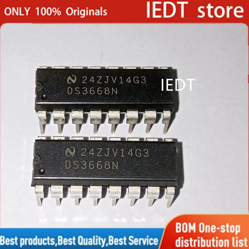 

10PCS /LOT DS3668N DIP16 100% Original