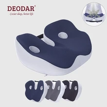 Deodar-메모리 폼 싯본 릴리프 시트 쿠션, 엉덩이 허리 햄스트링 엉덩이, 의자의 피로 감소