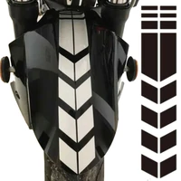 motorcycle arrow reflective stickers wheel on fender waterproof safety warning arrow tape decal motorbike decoration decals