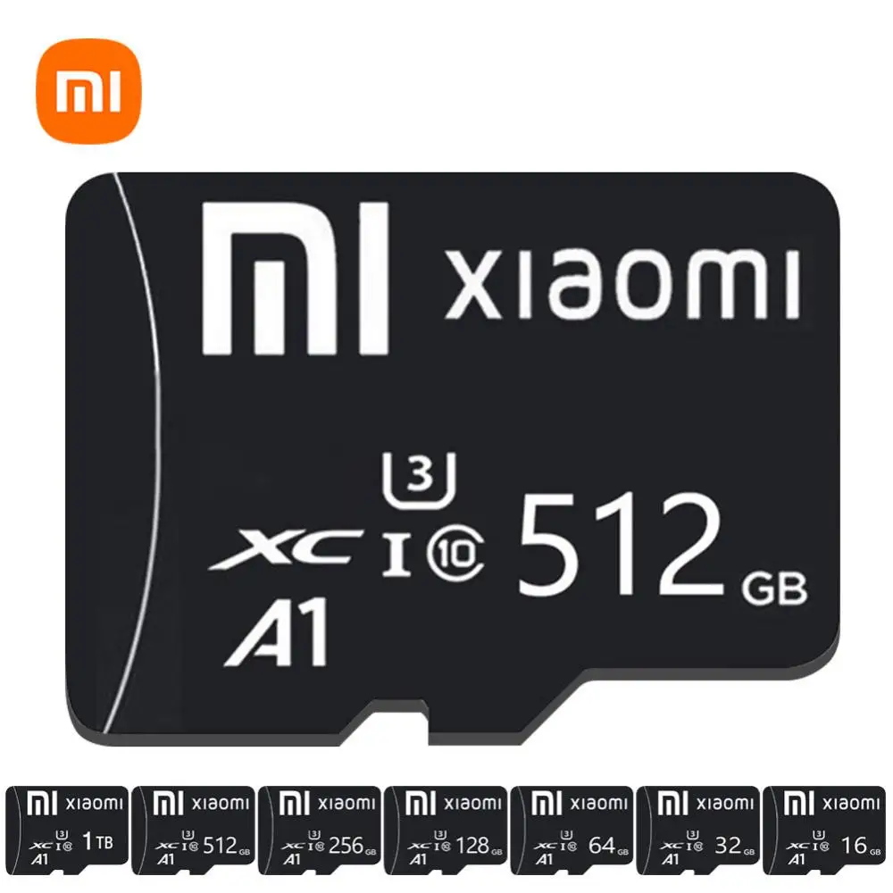 

Xiaomi Class 10 Micro TF Sd Memory Card Micro TF Sd Card 16GB 32GB 64GB 128GB 256GB 512GB 1TB Tarjeta Microdrive Mini TF Card