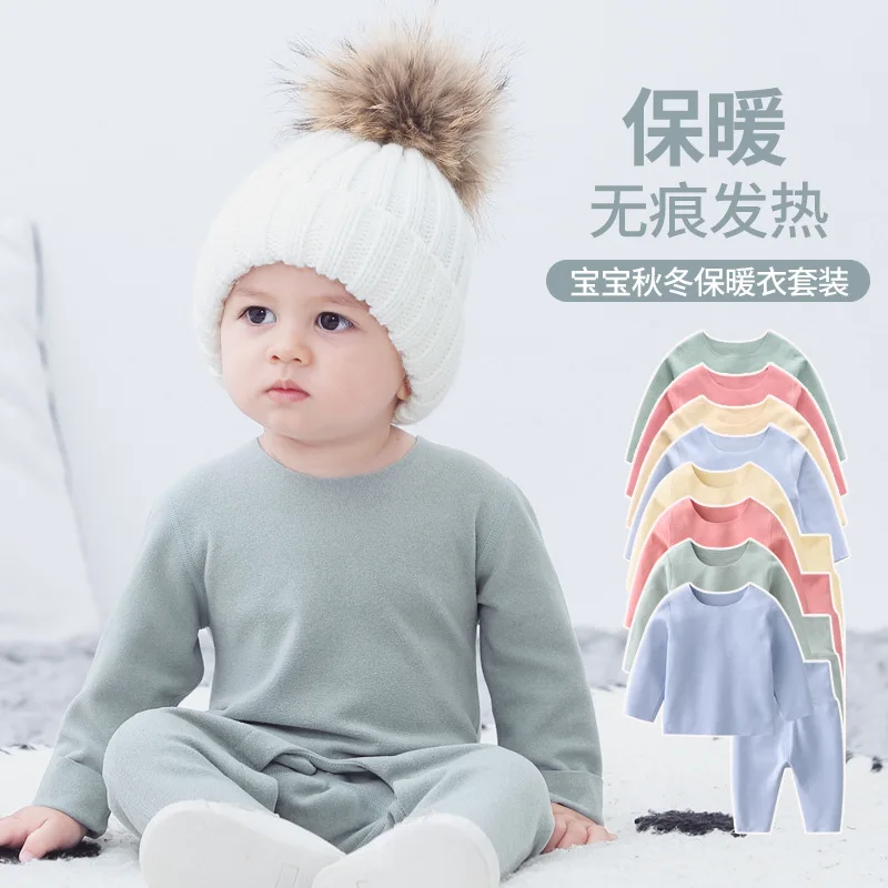 

Детская зимняя бархатная одежда, детские осенне-зимние теплые костюмы, пижамы для новорожденных