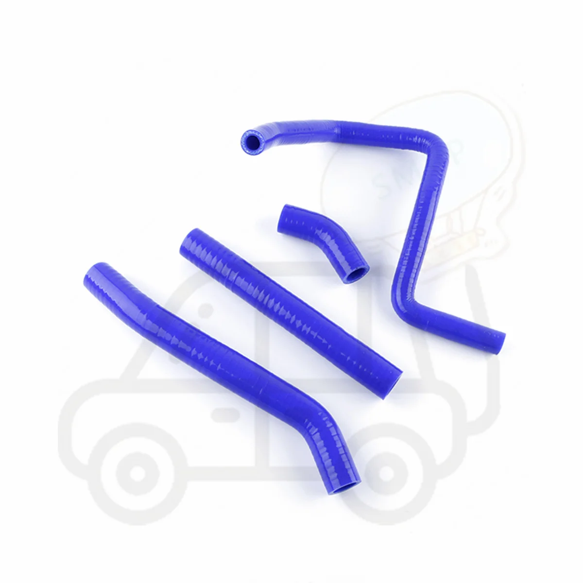 4 шт. 3PLY силиконовый радиатор трубка охлаждающей жидкости шланг турбо для Honda TRX700XX