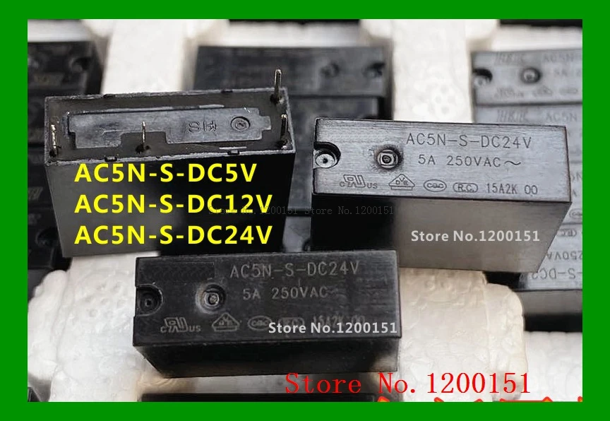 Реле dip-4 5A AC5N-S-DC5V AC5N-S-DC12V AC5N-S-12VDC AC5N-S-DC24V AC5N-S-24VDC